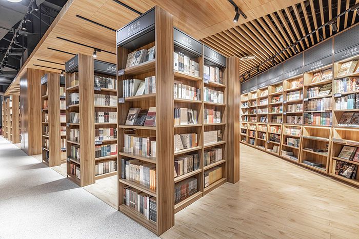 書店裝修效果圖，如何裝修設(shè)計(jì)書店